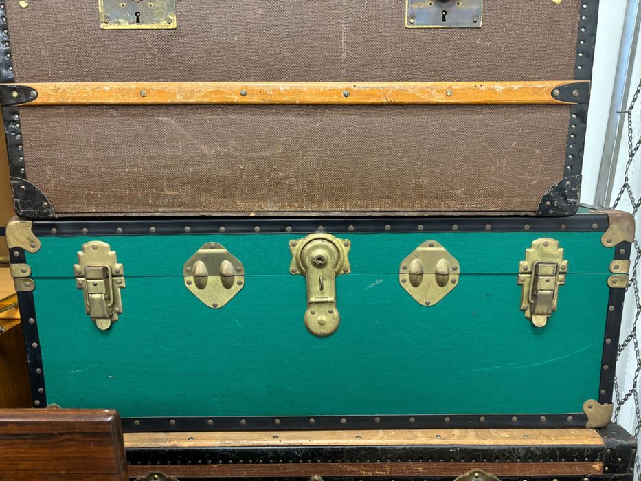 Baús de decoração - antigos com cachet