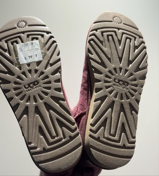 UGG CLASSIC MINI SNOW LEOPARD RARAS