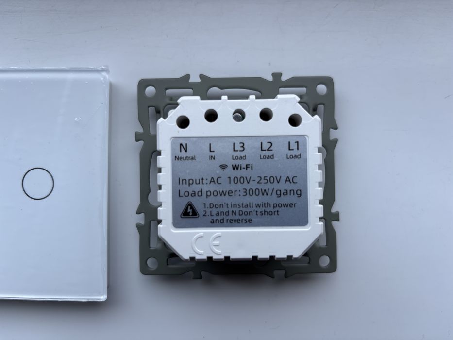 interruptor inteligente Wi-Fi novo445211075601377282