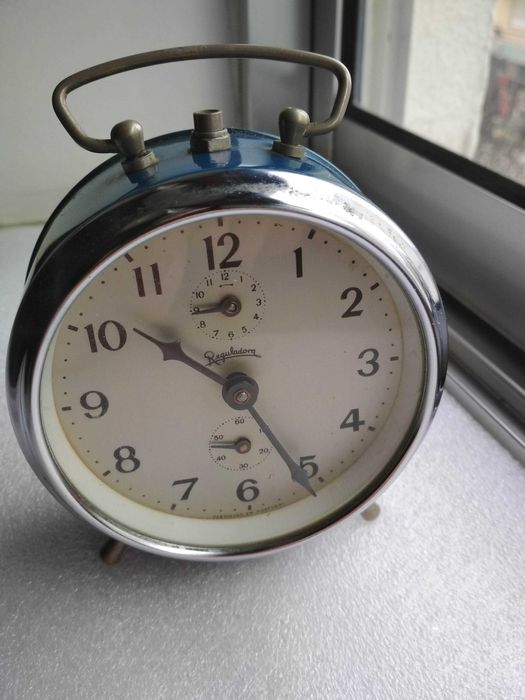 Relógio despertador da marca Reguladora - coleção