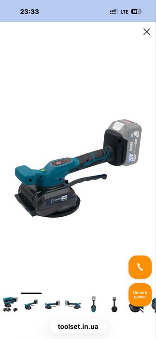 Віброприсоска  акумуляторна profi-TEC