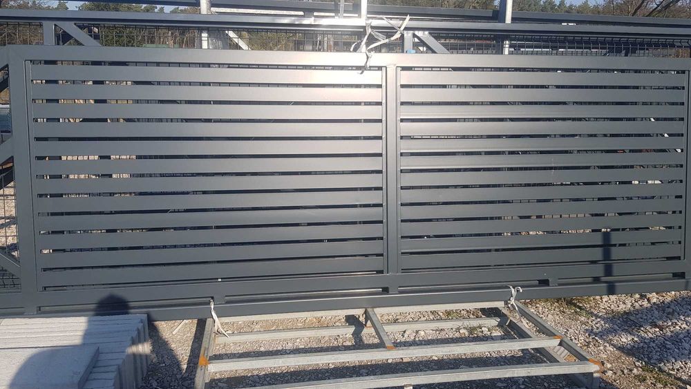 Brama Przesuwna Ocynkowana malowana proszkowo 4 m