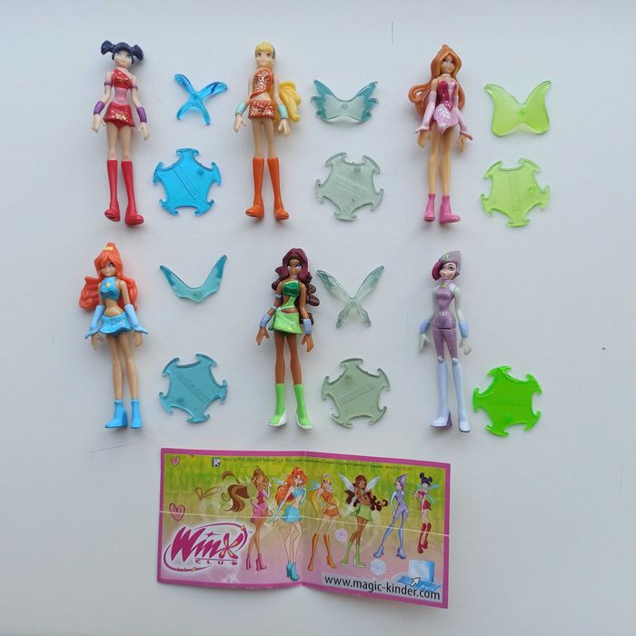 Кіндер Феї Вінкс, ПопПіксі, феї Дісней, Киндер Феи, Kinder Winx Club