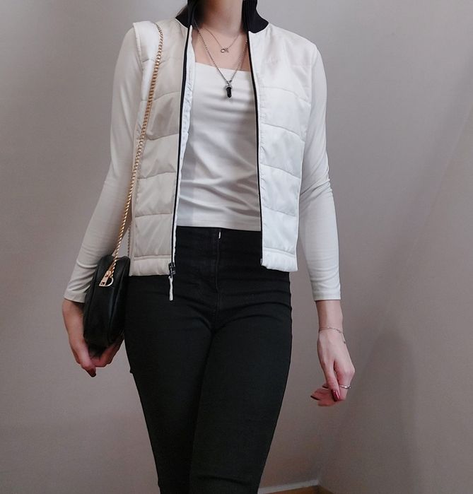 biała kamizelka Tommy Hilfiger damska rozmiar 38 M