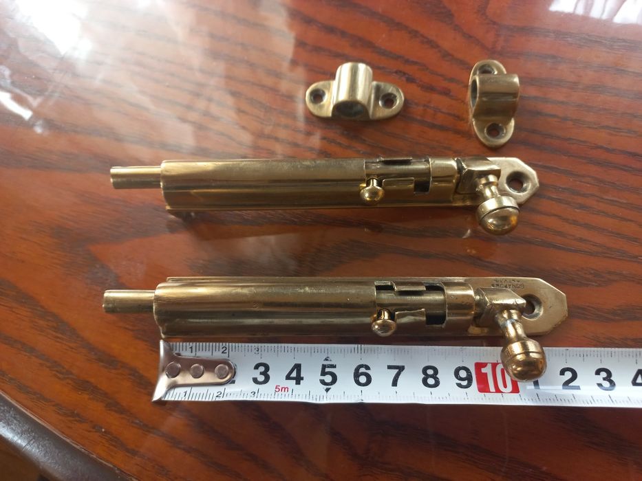 Бронзові шпингалети оконні. Старовинні.