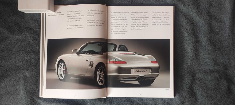 Prospekt Porsche Boxster