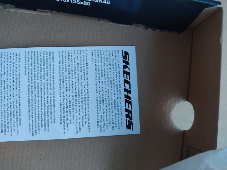 Sapatilhas Skechers criança tam. 20.5