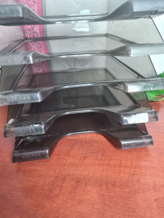 Półki na dokumenty plastikowe ponad 40szt