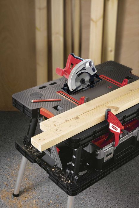 Верстак-стіл переносний KETER 237005 Folding Work Table PRO