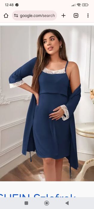 Koszula do porodu do karmienia