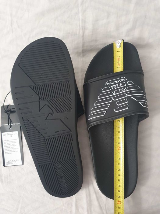 NOWE oryginalne klapki Emporio Armani męskie laczki EA 44