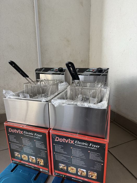 Фритюрниця Професійна Обʼєм-6 Літрів Нова!!!
