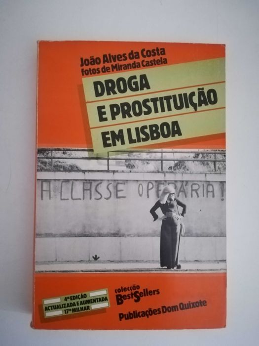 livro - Droga e prostituição em Lisboa.