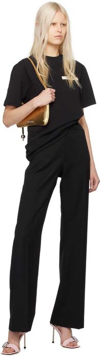 Футболка Jacquemus Le T-Shirt Gros Grain Black