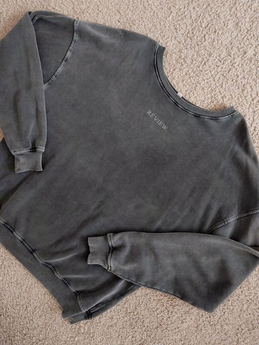 Bawełniana bluza Review Dekatyzowana bluza Oversize XS/S