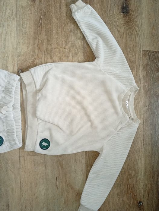 Dres komplet kremowy 104