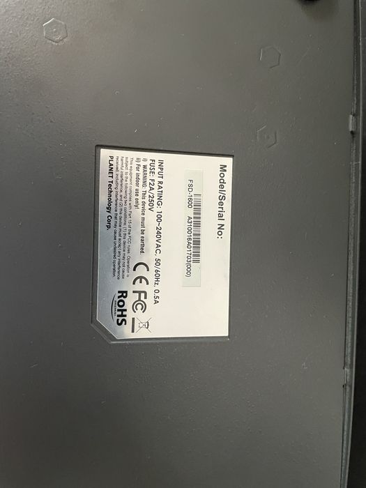 Switch PLANET FSD-1600 – 16 portów