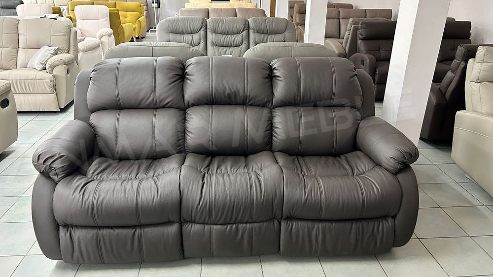 Komplet wypoczynkowy  skórzany REGLAINER