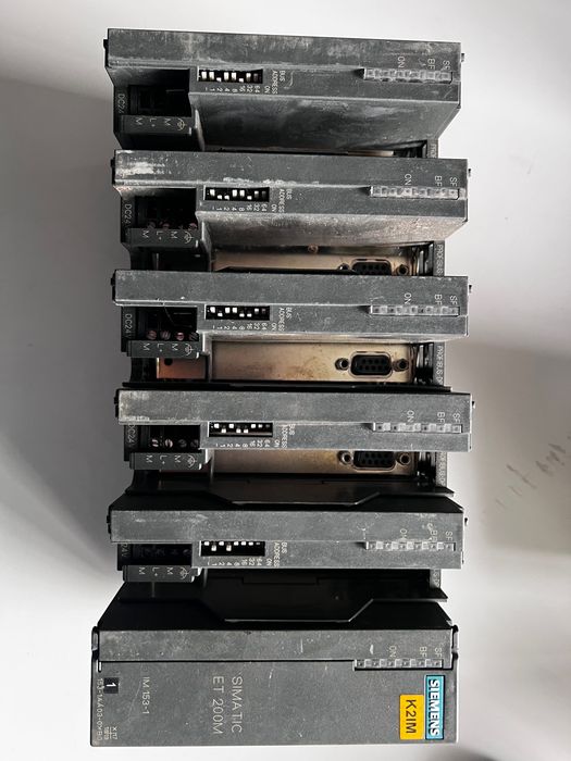 Duży zestaw Siemens S7-300 PLC CPU315 ET200M Profibus SITOP RFID Micromaster