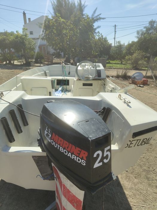 Barco Fibra Mar 4.35 motor 25cv