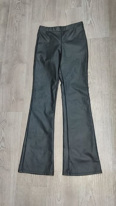 Стильні шкіряні брюки-кльош H&M 9-10років