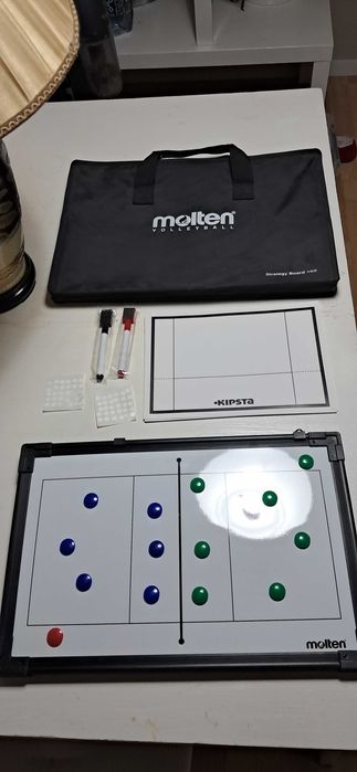 Tablica trenerska taktyczna Strategy Board MOLTEN Volleyball KIPSTA
