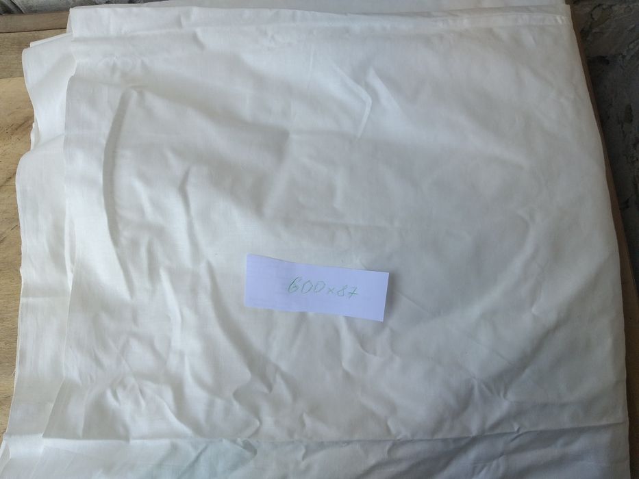 Отрезы бязи для постельного белья(600х87,126х216,1000х75)