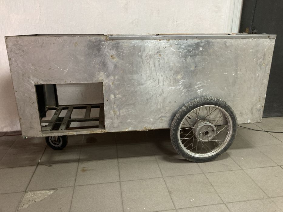 Тележка мангал тачка .