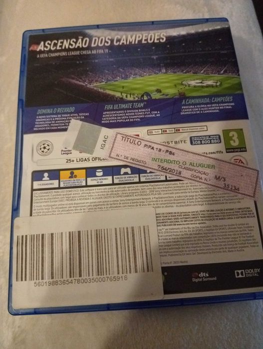 Jogo PS4 usado como novo