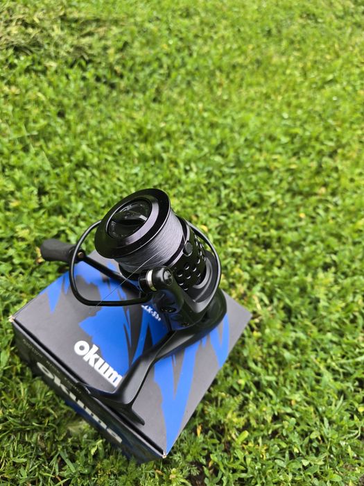 Kołowrotek Okuma Custom Black Feeder CLXF-55F Super Stan !