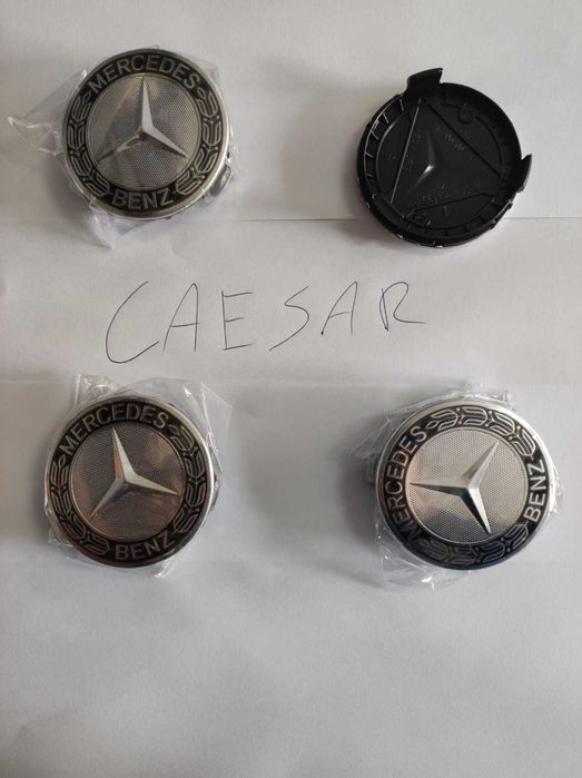 Emblemas Mercedes para as Jantes