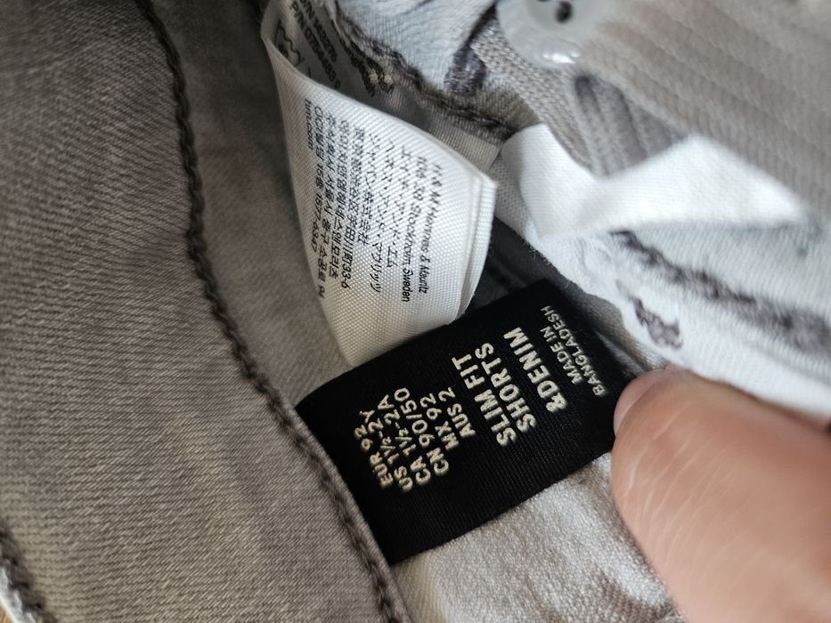 3 spodenki H&M rozmiar 92