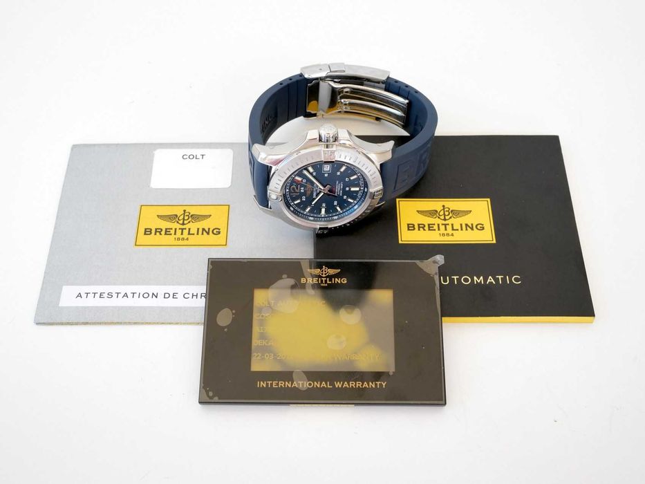 Breitling Colt Automatic Blue Dial 44mm NEW