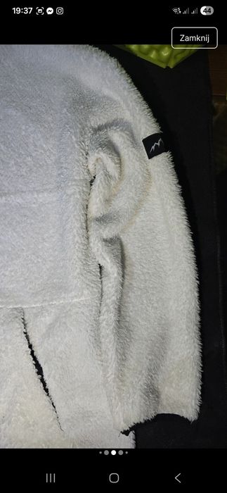 Bluza Polar Dope śnieżna biel M