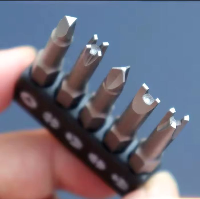 Набор магнитных отверток особой нестандартной формы 5 шт