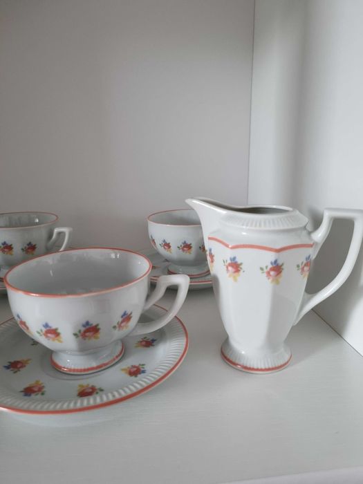 Porcelanowy Serwis do Kawy