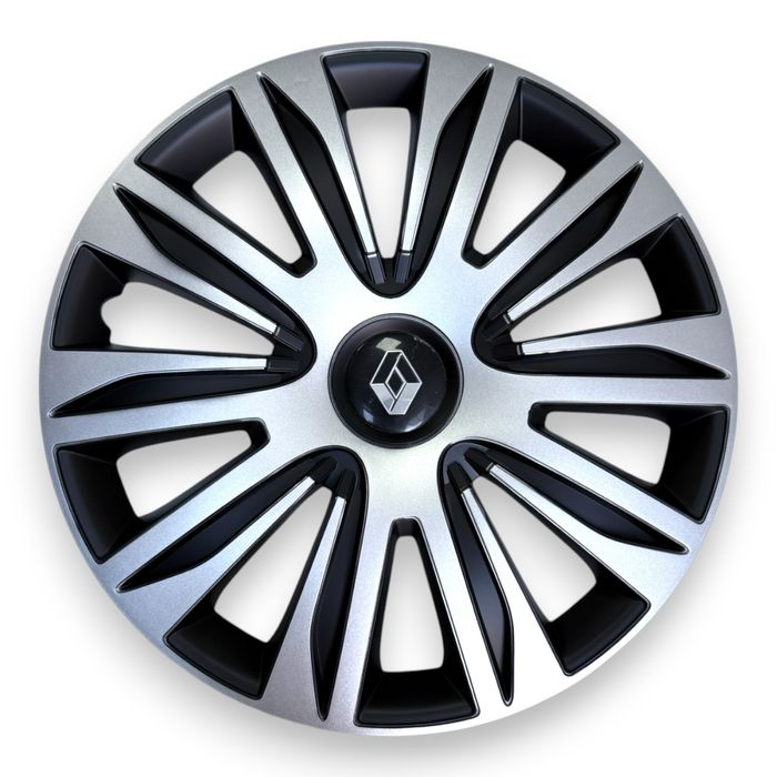 Колпаки на колеса Nardo silver black черние металик ковпаки чорні