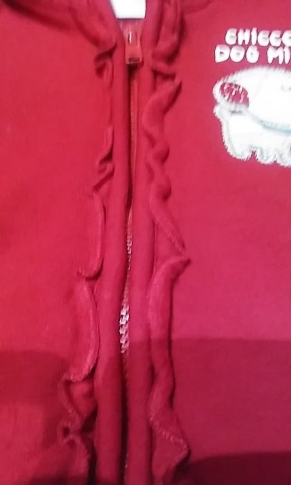 Casaco capuz menina - Chicco - 3-6 meses