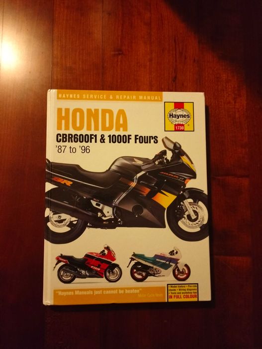 Haynes -  Honda CBR600 f1 & CBR1000 fours