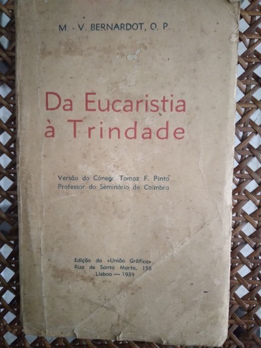 M.-V Bernardot, o.p., Da Eucaristia à trindade