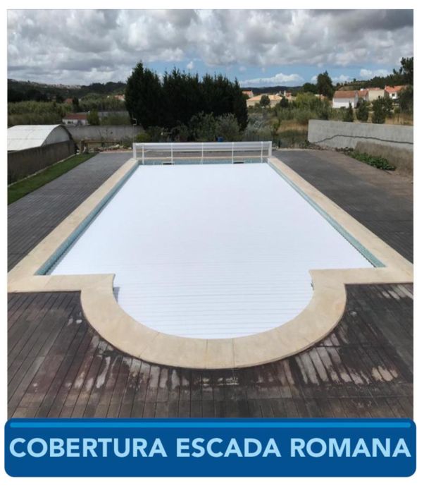 Cobertura de laminas para piscina e aquecimento  Mergulho Salgalgado
