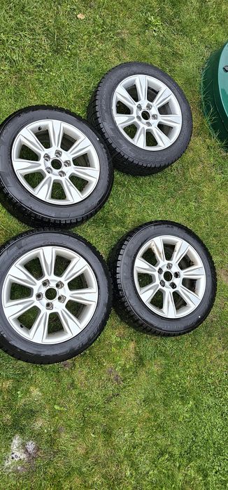 Felgi 5x112 audi 17 opony zimowe Pirelli kolce