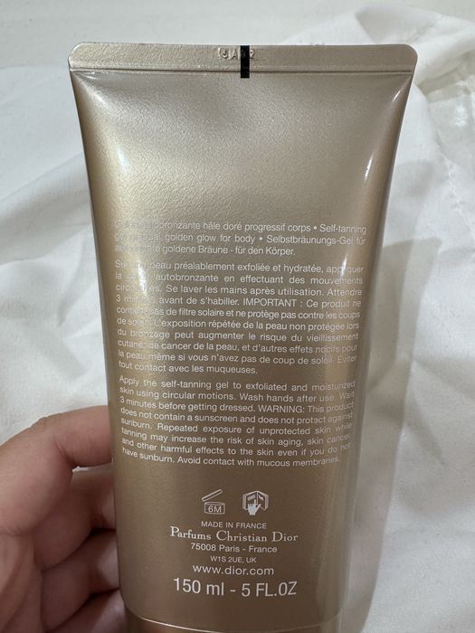 Dior Solar гель-автозасмага 150мл оригінал