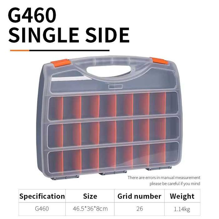 Органайзер пластиковый под инструмент, большой, с ручкой