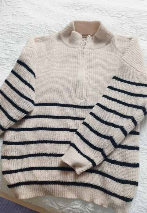 Ciepły sweter, półgolf