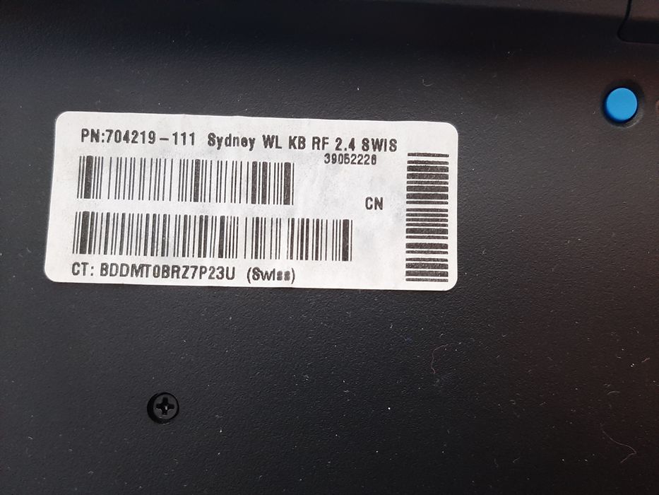 Клавіатура безпровідна Hewlett-Packard для ПК через Bluetooth оригінал