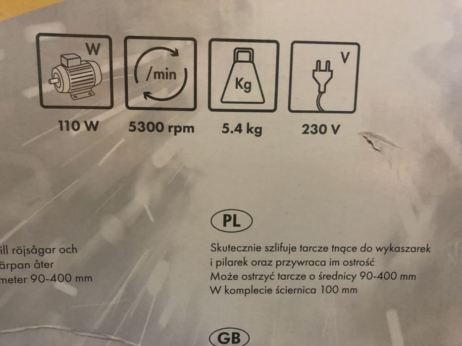 Sprzedam szlifierkę do pił tarczowych firmy Meec
