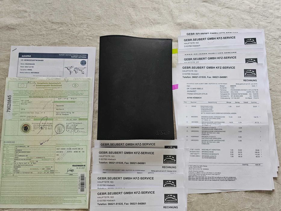 VW Golf 5 2.0 TDI 140KM BMM