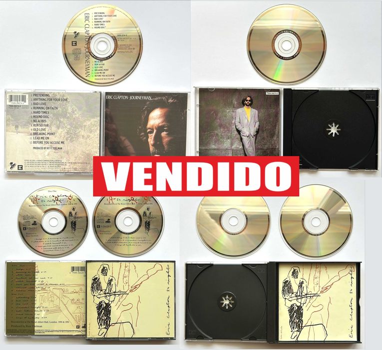 Coleção CDs Eric Clapton