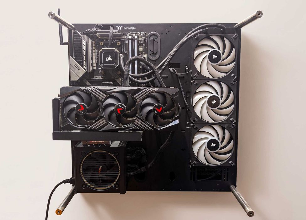 Komputer gaming / work | MSI X570 | 9 5950X (16r/32w) + RTX 4080 CUDA 4K/8K | 64 GB (2x32) | be quiet! 1000W ATX 3.0 | 4TB M.2 | Corsair ELITE 420mm